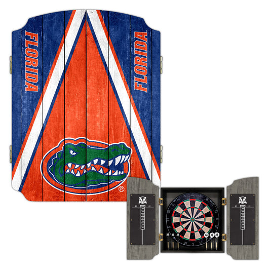 University of Florida Gators | Bristle Dartboard Cabinet Set_Victory Tailgate_1
