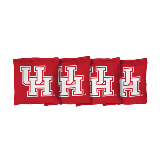 University of Houston Cougars | Red Corn Filled Cornhole Bags_Victory Tailgate_1