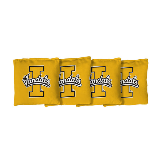 University of Idaho Vandals | Gold Corn Filled Cornhole Bags_Victory Tailgate_1