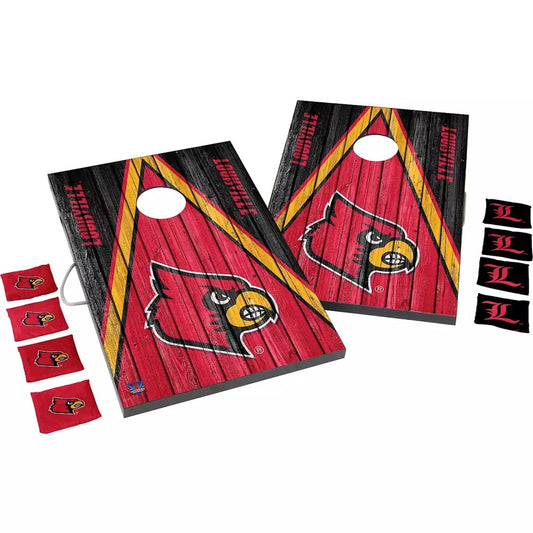 University of Louisville Cardinals | 2x3 Bag Toss Weathered Edition_Victory Tailgate_1