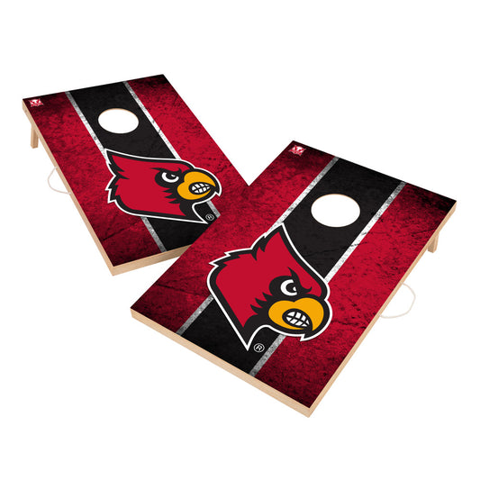 University of Louisville Cardinals | 2x3 Solid Wood Cornhole_Victory Tailgate_1