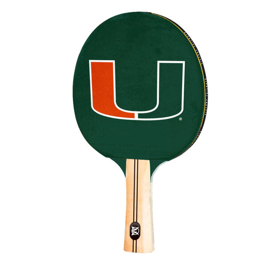 University of Miami Hurricanes | Ping Pong Paddle_Victory Tailgate_1