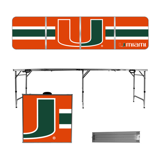 University of Miami Hurricanes | Tailgate Table_Victory Tailgate_1