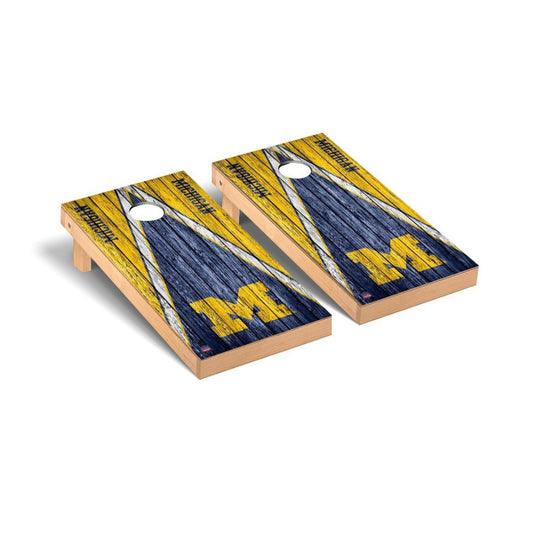 University of Michigan Wolverines | 2x4 Premium Cornhole_Victory Tailgate_1