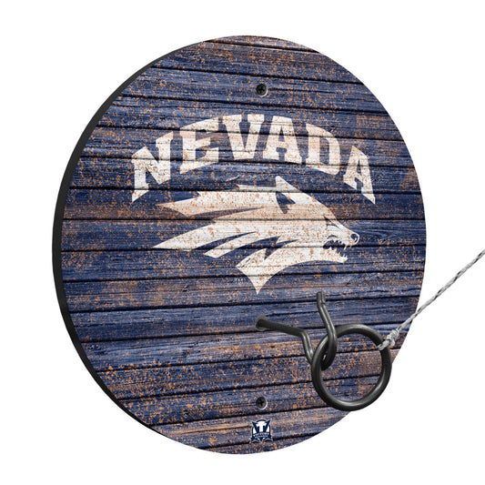 OFFICIALLY LICENSED - Bring your game day experience one step closer to your favorite team with this University of Nevada Wolf Pack Hook & Ring from Victory Tailgate_2