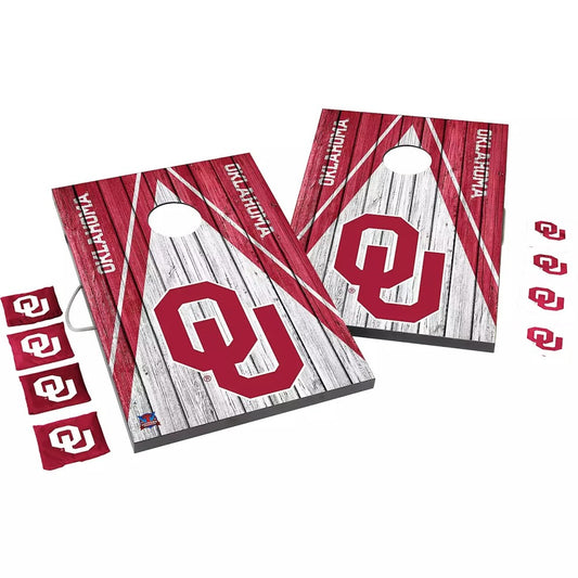 University of Oklahoma Sooners | 2x3 Bag Toss Weathered Edition_Victory Tailgate_1
