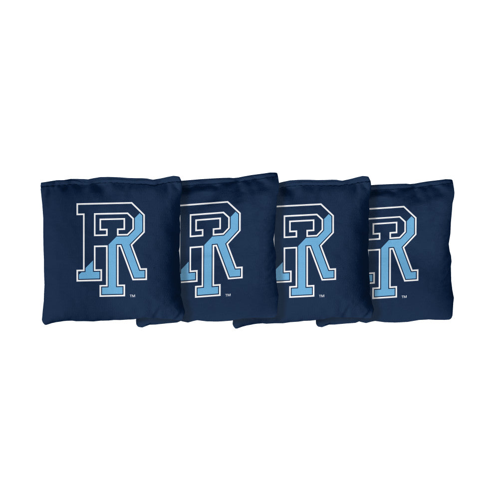 University of Rhode Island Rams | Navy Corn Filled Cornhole Bags_Victory Tailgate_1