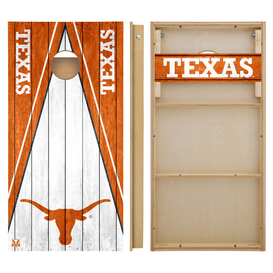 OFFICIALLY LICENSED - Bring your game day experience one step closer to your favorite team with this University of Texas Longhorns 2x4 Tournament Cornhole from Victory Tailgate_2