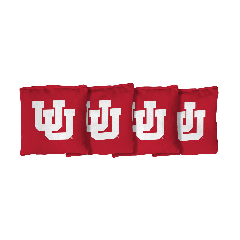University of Utah Utes | Red Corn Filled Cornhole Bags_Victory Tailgate_1