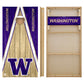 OFFICIALLY LICENSED - Bring your game day experience one step closer to your favorite team with this University of Washington Huskies 2x4 Tournament Cornhole from Victory Tailgate_2