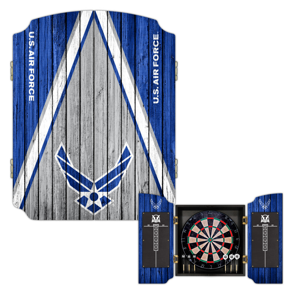 US Air Force | Bristle Dartboard Cabinet Set_Victory Tailgate_1