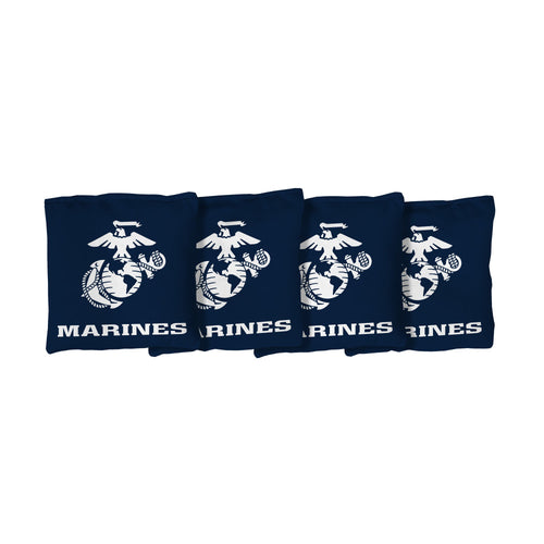 US Marine Corps | Blue Corn Filled Cornhole Bags_Victory Tailgate_1