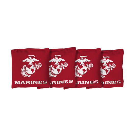 US Marine Corps | Red Corn Filled Cornhole Bags_Victory Tailgate_1