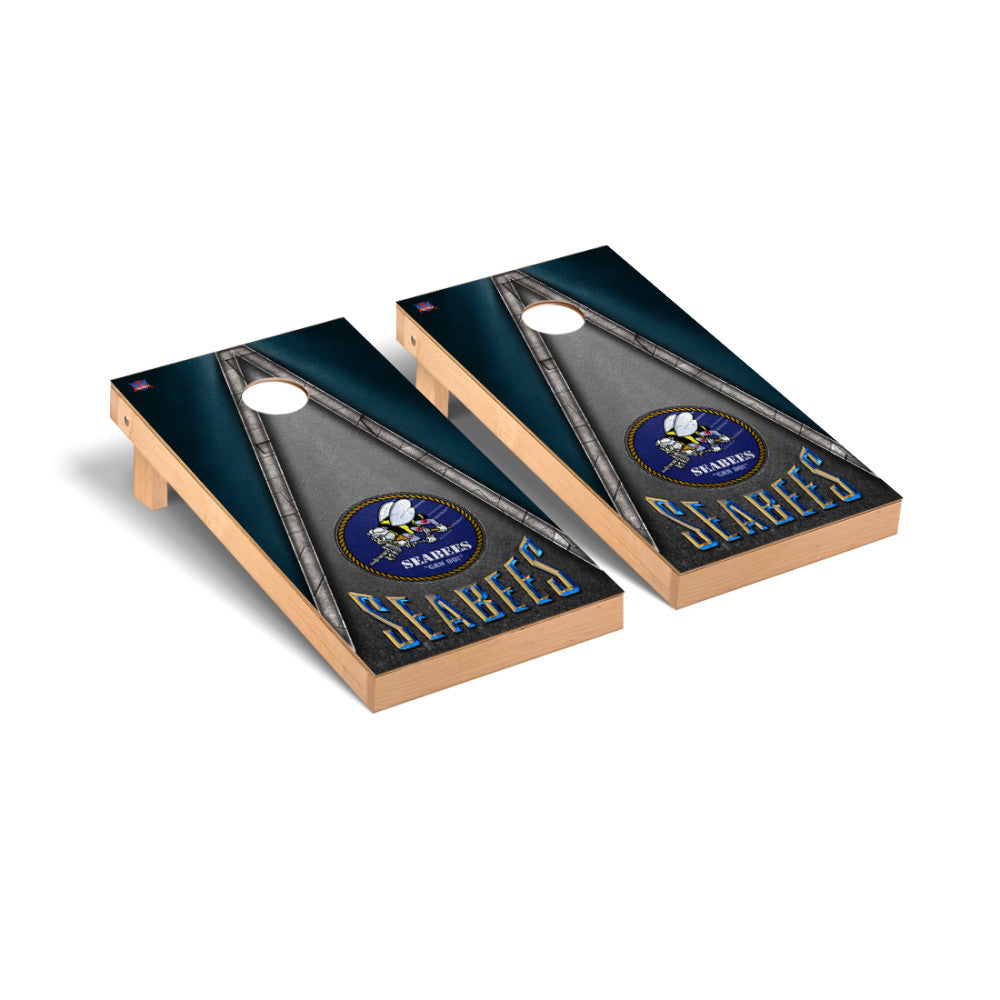 US Navy | Seabees 2x4 Premium Cornhole_Victory Tailgate_1