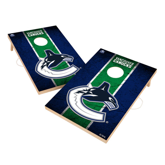 Vancouver Canucks | 2x3 Solid Wood Cornhole_Victory Tailgate_1