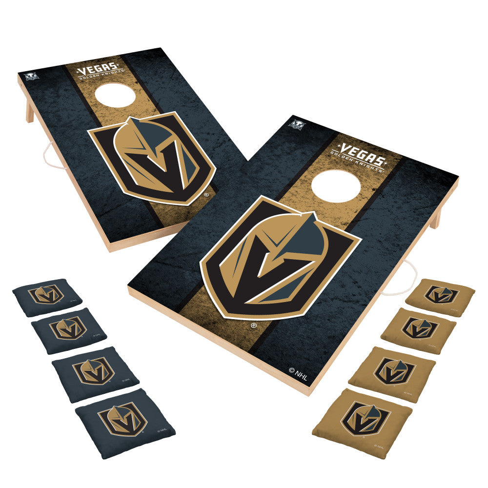 Vegas Golden Knights | 2x3 Solid Wood Cornhole_Victory Tailgate_1