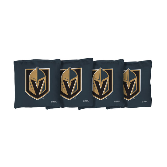 Vegas Golden Knights | Gray Corn Filled Cornhole Bags_Victory Tailgate_1
