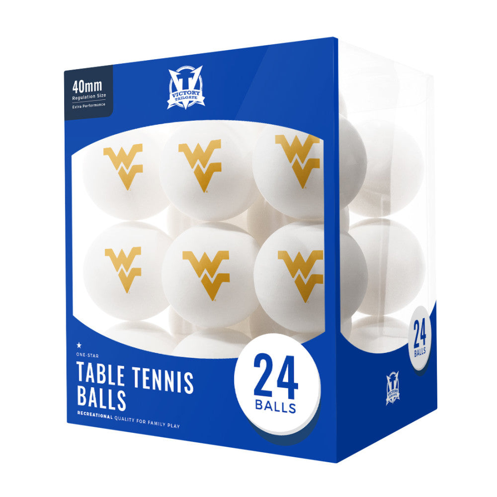 West Virginia University Mountaineers | Ping Pong Balls_Victory Tailgate_1