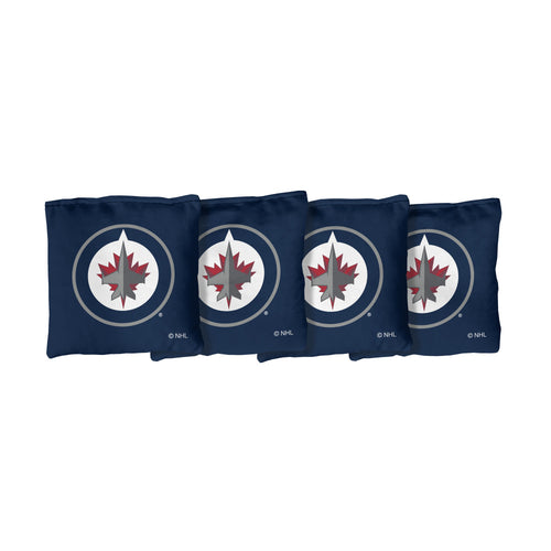Winnipeg Jets | Blue Corn Filled Cornhole Bags_Victory Tailgate_1