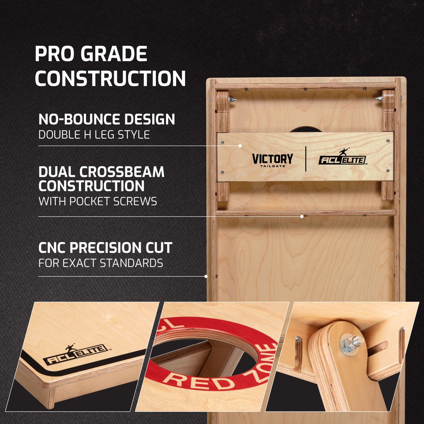 American Cornhole League | ACL® ELITE 2x4 Cornhole Board